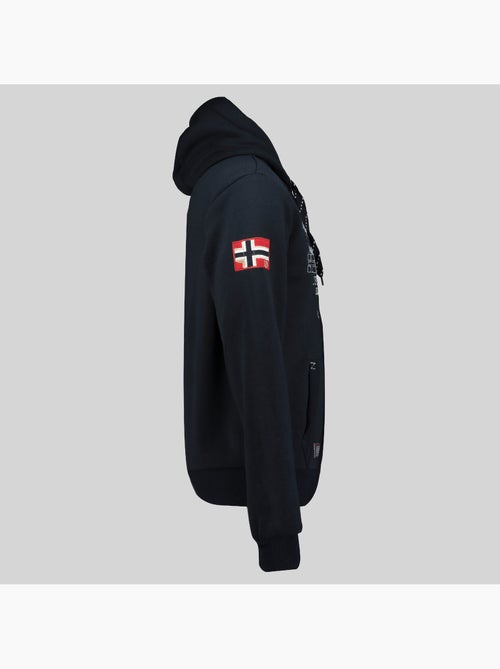 Sweater met rits en capuchon gutta – geographical norway - Kiabi Sweater met rits en capuchon gutta – geographical norway - Kiabi