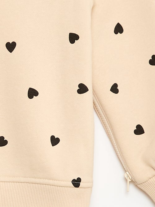 Sweater met ritsjes opzij - So Easy - Kiabi