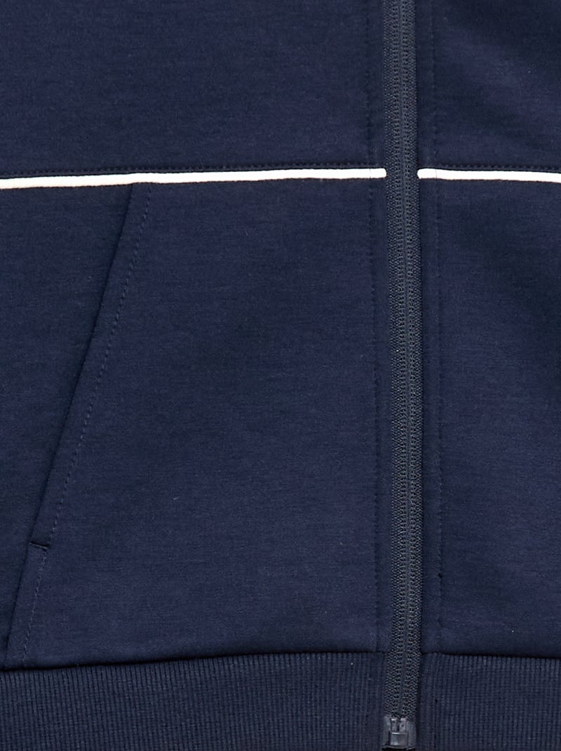 Sweater met ritssluiting Blauw - Kiabi