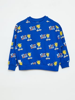 Sweater met ronde hals - Grafik Edition