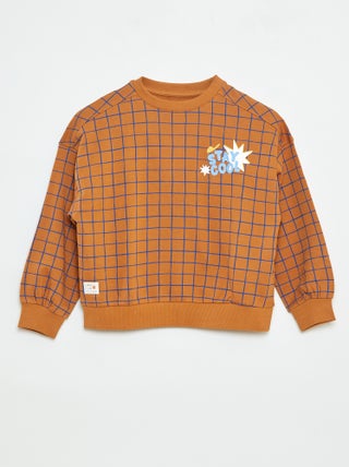 Sweater met ronde hals - Grafik Edition