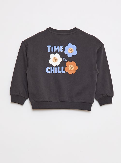 Sweater met ronde hals - Grafik Edition - Kiabi