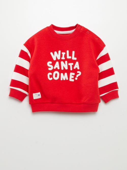 Sweater met ronde hals - Grafik Edition - Kiabi