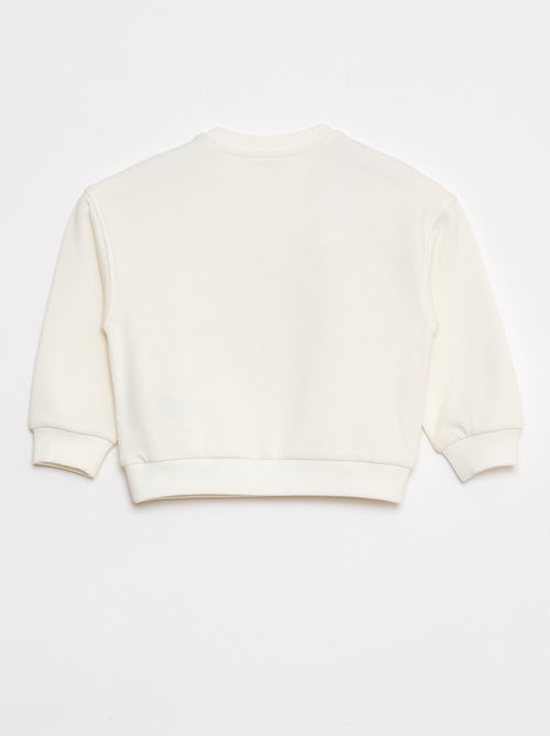 Sweater met ronde hals - Grafik Edition - Kiabi