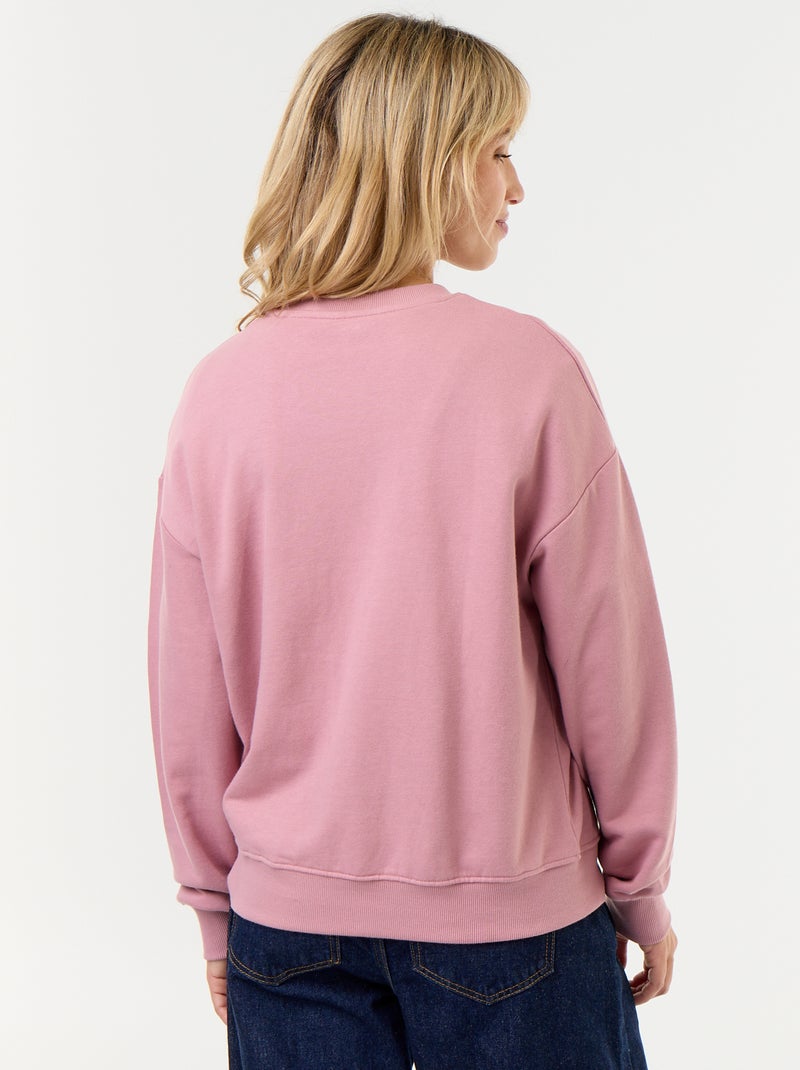 Sweater met ronde hals - Kiabi Rose - Kiabi
