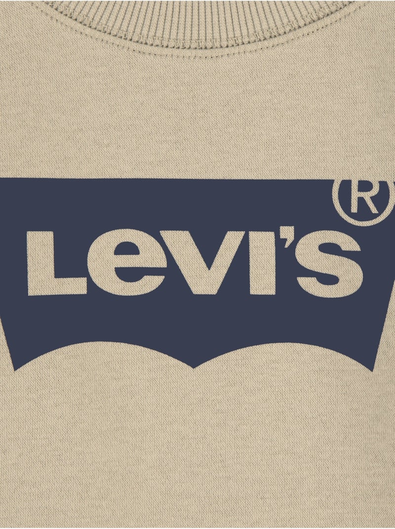 Sweater met ronde hals - levi's kids Donkerbeige - Kiabi