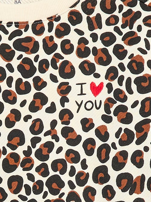 Sweater met ronde hals 'Agathe Sorlet x Kiabi' - Valentijnsdag - Kiabi Sweater met ronde hals 'Agathe Sorlet x Kiabi' - Valentijnsdag - Kiabi