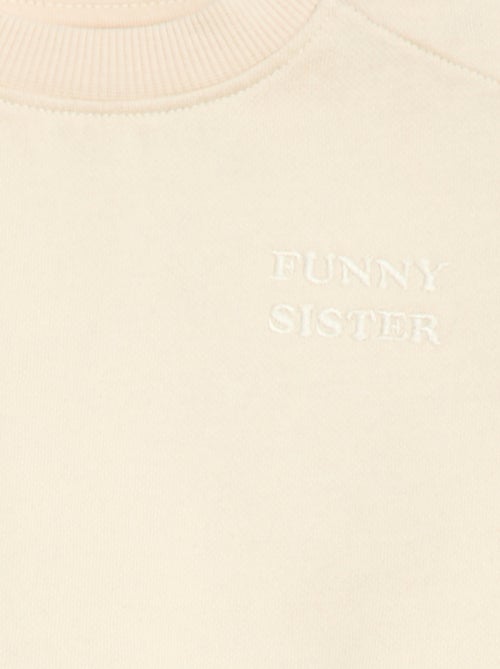 Sweater met ronde hals Brother & Sister - Kiabi