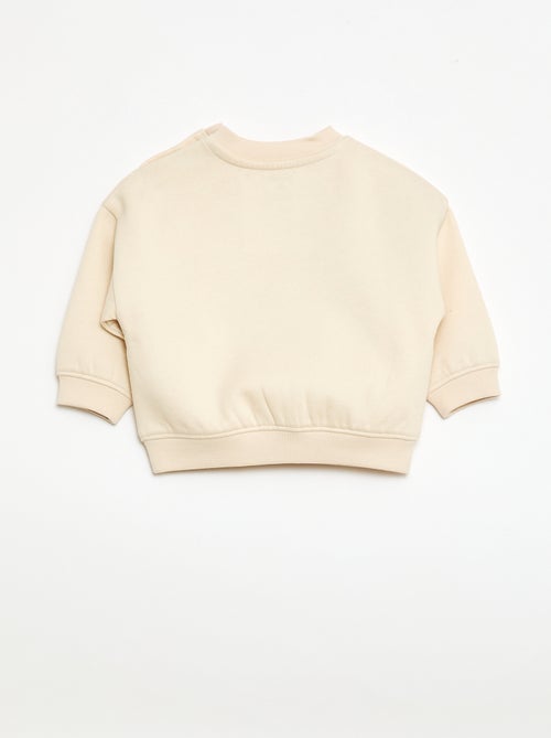 Sweater met ronde hals Brother & Sister - Kiabi