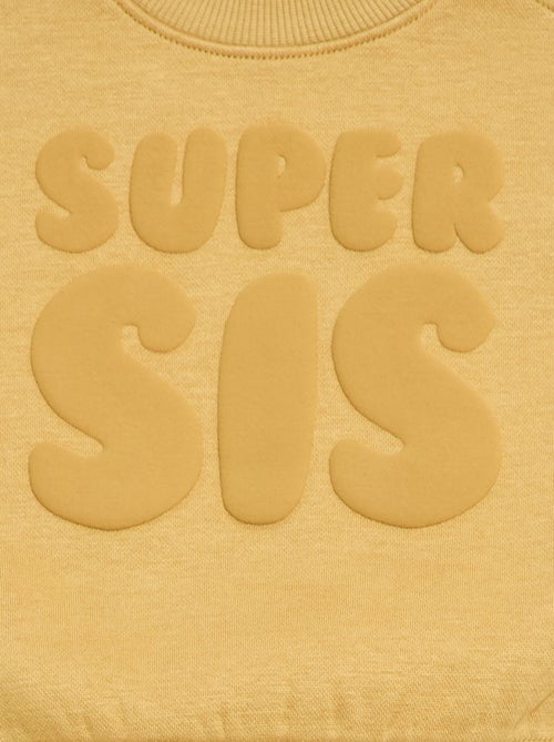 Sweater met ronde hals Brother & Sister - Kiabi