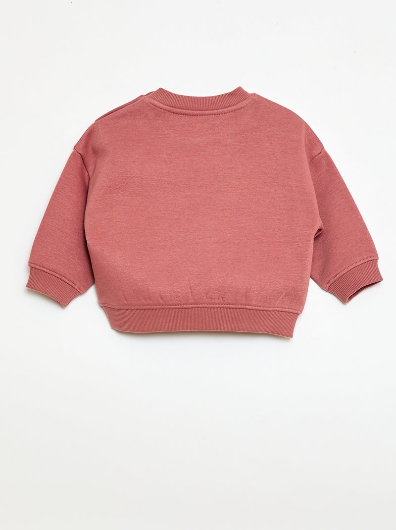 Sweater met ronde hals Brother & Sister Rose - Kiabi