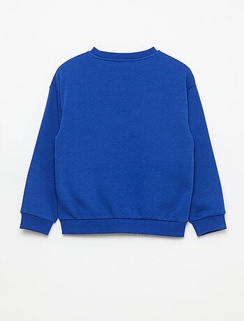 Sweater met ronde hals en print