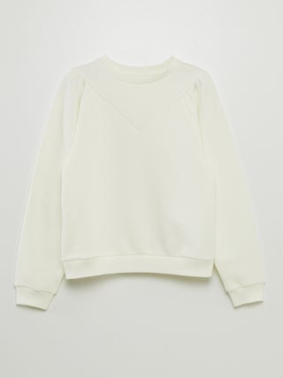 Sweater met ronde hals