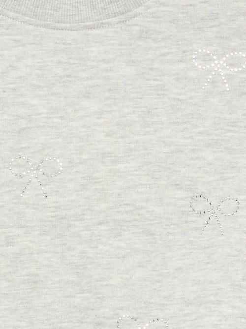 Sweater met strass-sterren - Kiabi
