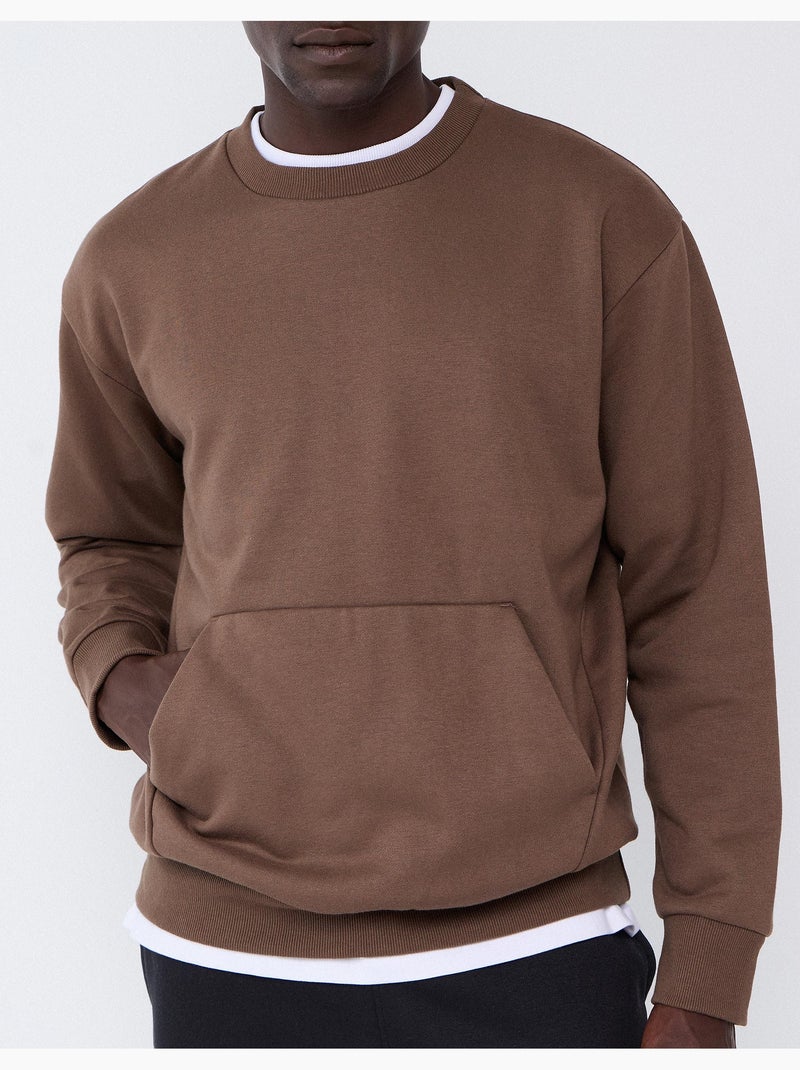 Sweater, mo fashion Bruin - Kiabi