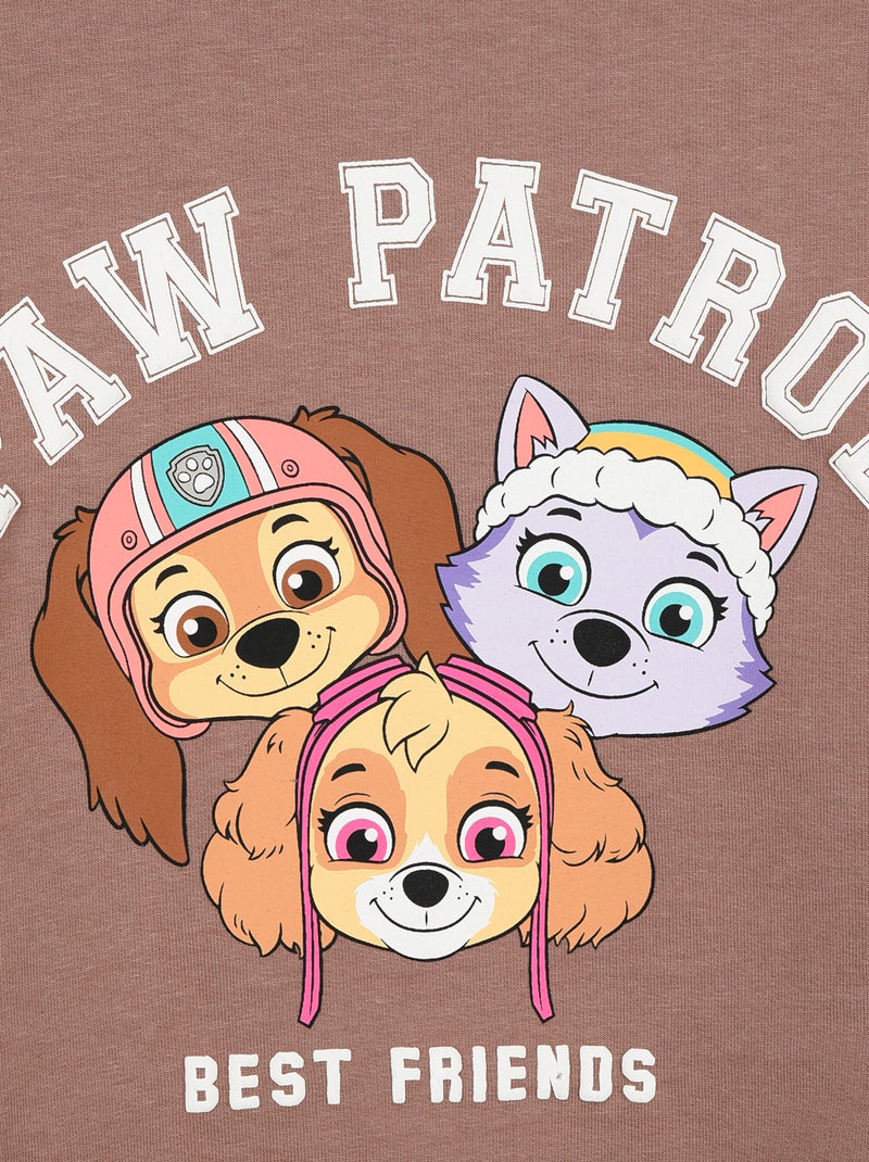 Sweater Pat' Patrouille met lange mouwen Bruin - Kiabi