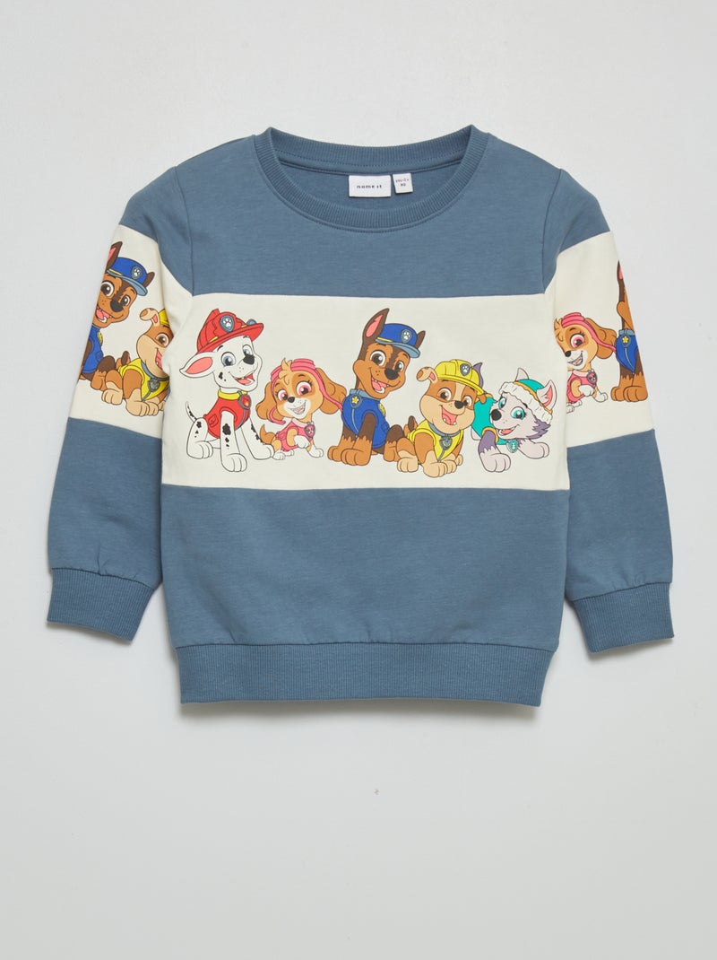 Paw Patrol - Ensemble Sweat Pantalon Garçon Imprimé La Pat' Patrouille - Gris - Kiabi - Nu