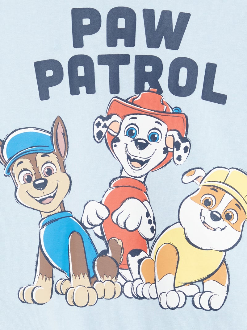 Sweater 'Paw Patrol' van French Terry Blauw - Kiabi