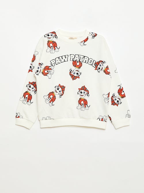Sweater 'Paw Patrol' van French Terry - Kiabi