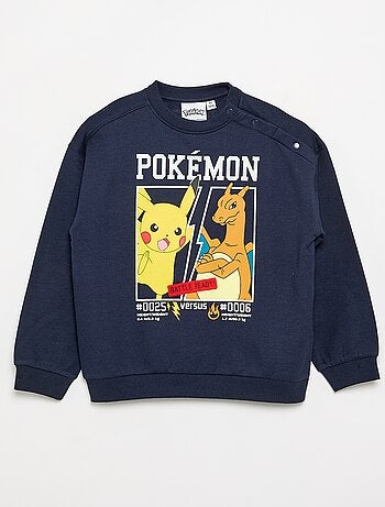 Sweater 'Pokémon' 'Pikachu' & 'Dracofeu' met ronde hals