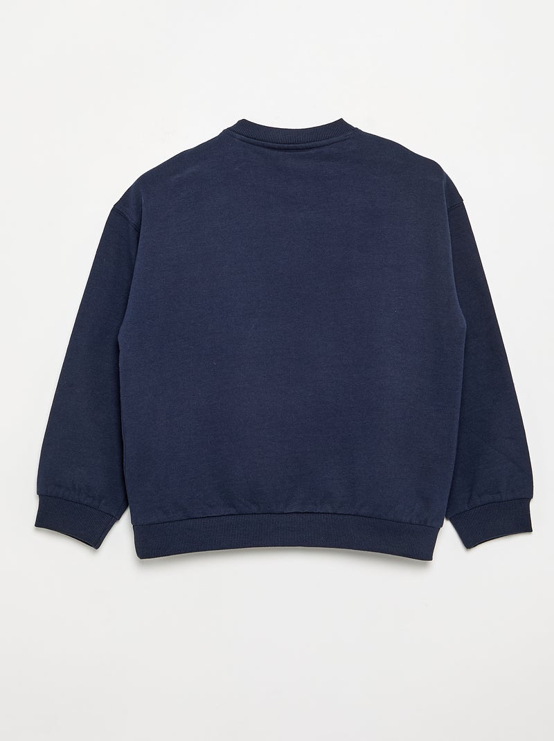 Sweater 'Pokémon' 'Pikachu' & 'Dracofeu' met ronde hals Blauw - Kiabi