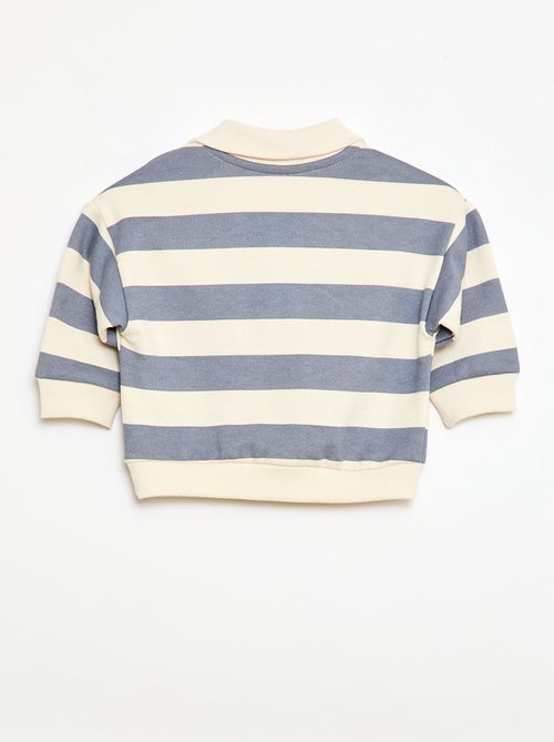 Sweater polokraag met strepen - Kiabi Sweater polokraag met strepen - Kiabi
