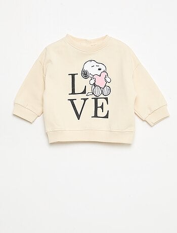 Sweater 'Snoopy' met ronde hals