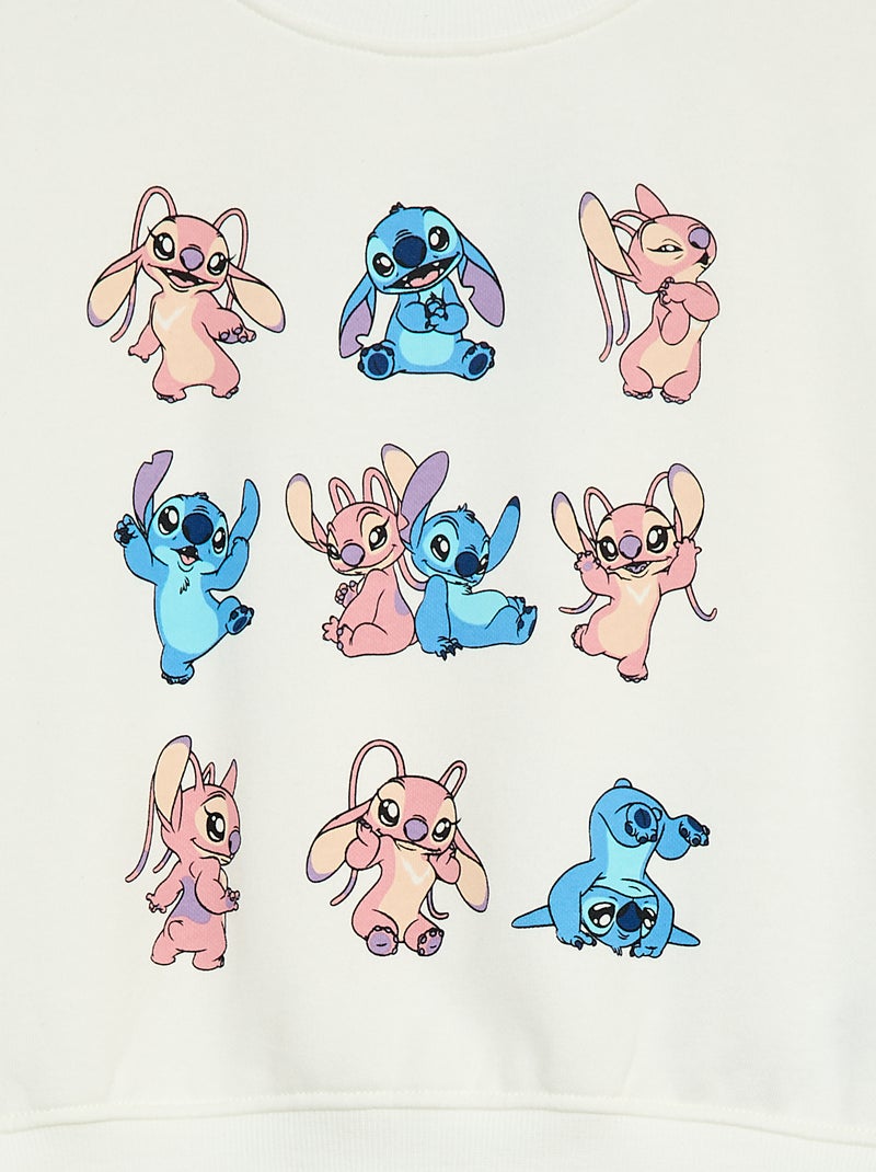 Sweater 'Stitch' 'Disney' Wit - Kiabi