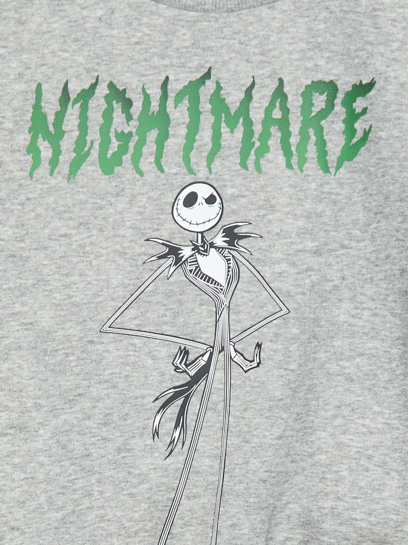 Sweater 'The Nightmare Before Christmas' Grijs - Kiabi