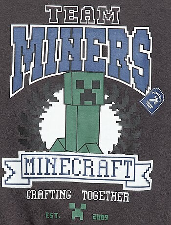 Sweater van fleece 'Minecraft'