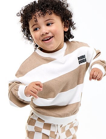 Sweater van French Terry