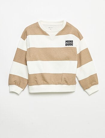 Sweater van French Terry