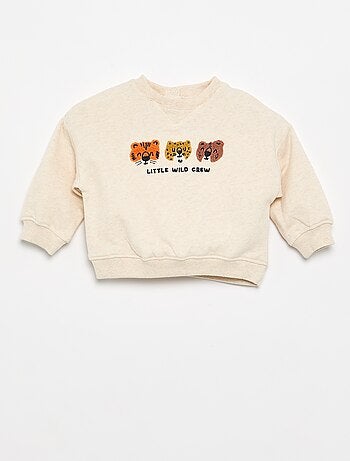 Sweater van French Terry