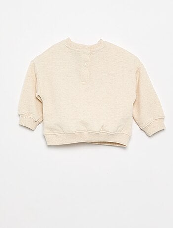 Sweater van French Terry