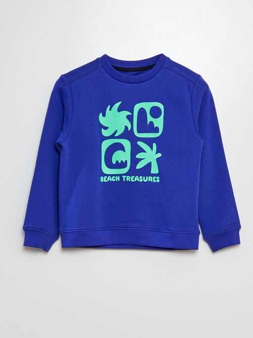 Sweater van french terry - Kiabi