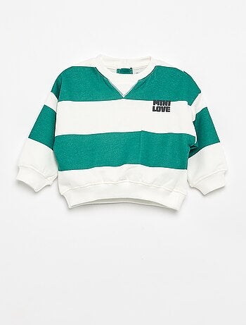 Sweater van French Terry