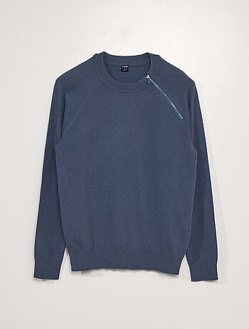 Sweater van jerseytricot - Gemakkelijk aan te trekken collectie
