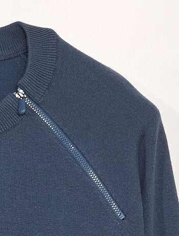 Sweater van jerseytricot - Gemakkelijk aan te trekken collectie
