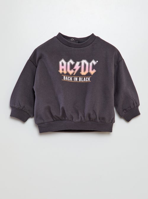 Sweater van joggingstof 'AC/DC' - Kiabi