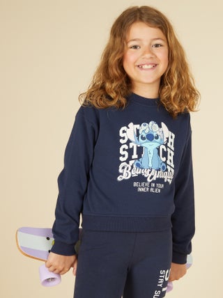 Sweater van joggingstof 'Angel'