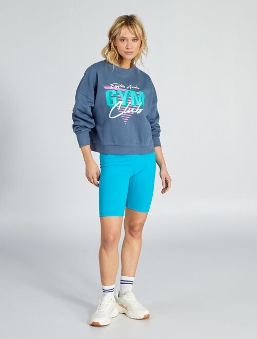 Sweater van joggingstof - Kiabi