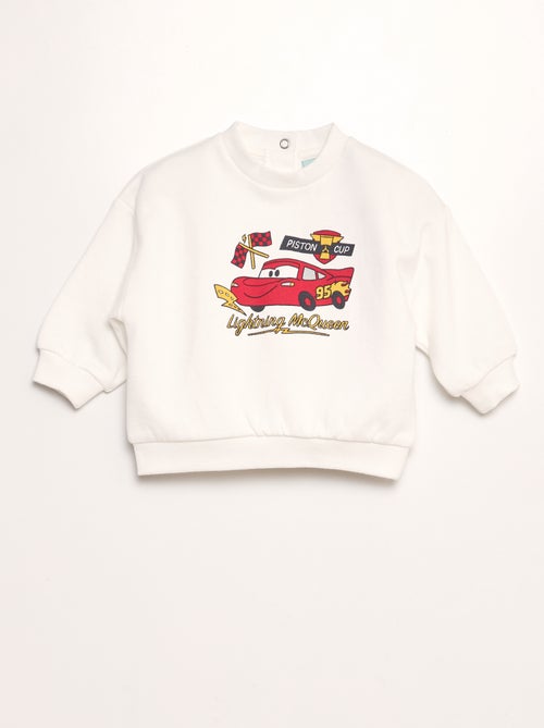 Sweater van joggingstof 'Cars' - Kiabi