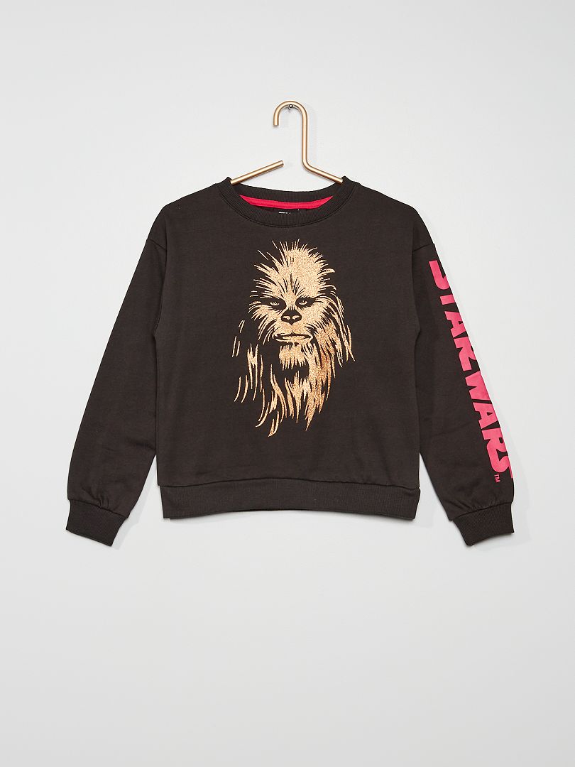 Sweater van joggingstof 'Chewbacca' GRIJS - Kiabi