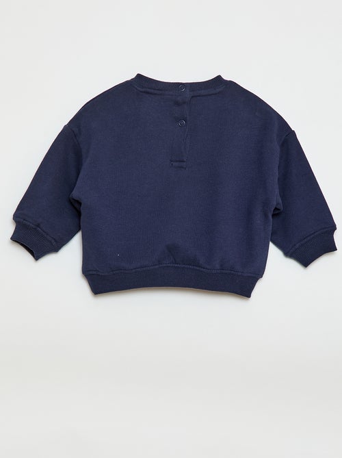 Sweater van joggingstof met 'Cars'-print - Kiabi