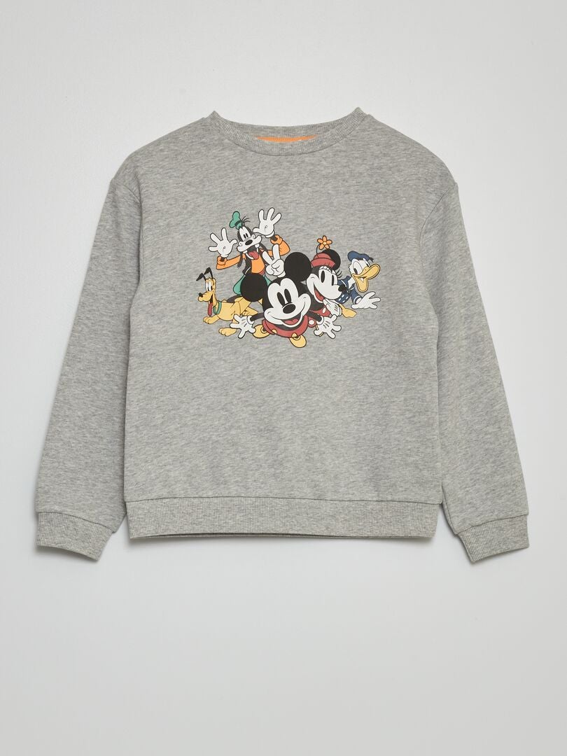 Sweater van joggingstof met Disney/Buzz Lightyear-print GRIJS - Kiabi