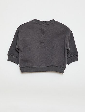 Fleece sweater met 'Winnie'-print