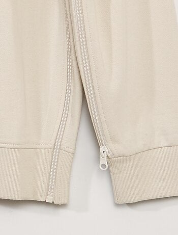 Sweater van joggingstof met print - So Easy