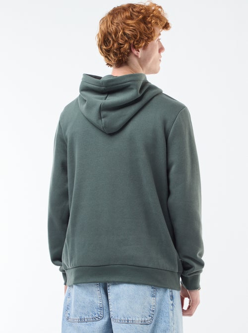 Sweater van joggingstof met print - Kiabi