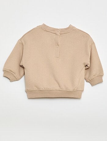 Fleece sweater met 'Winnie'-print