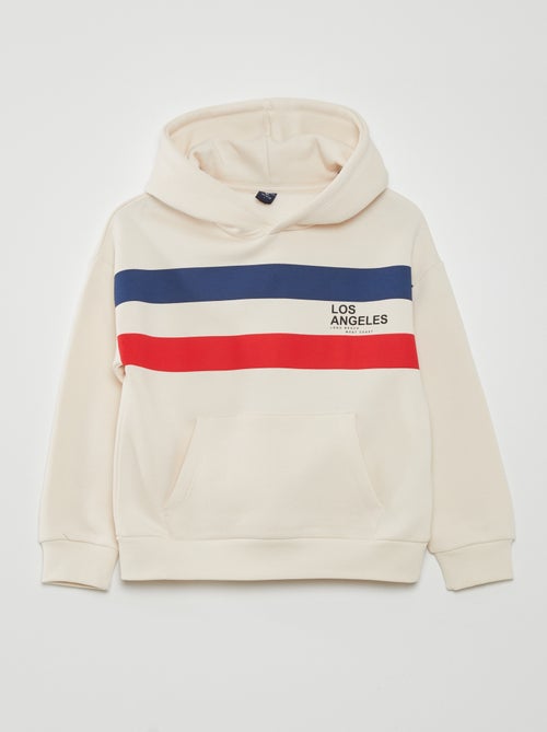Sweater van joggingstof met tekstopdruk 'USA' - Kiabi